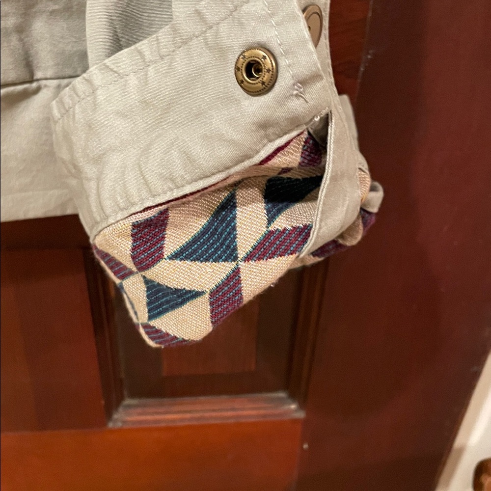 Natural Reflections Utility Jacket with Patterned Accents - Picture 3 of 5